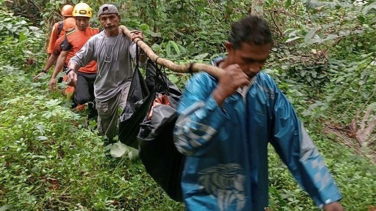 Missing A Week, The Body Of The Elderly Missing In The Ambon Forest Was Successfully Evacuated