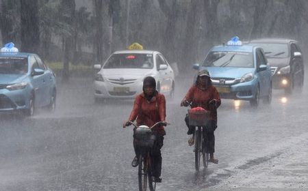 Hujan Lebat Landa Kota Besar di Tanah Air Senin 10 Juni 2024