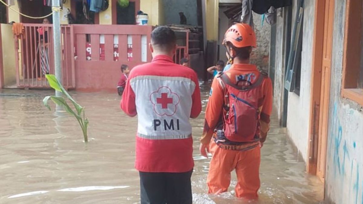 Hujan Deras Ditambah Kali Krutut Meluap, 39 RT di Jaksel Kebanjiran