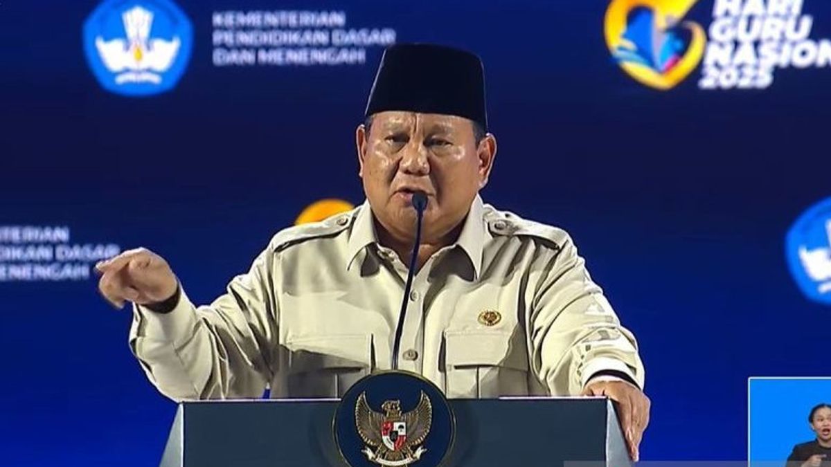  Prabowo: Guru Tonggak Utama Pembangunan Bangsa