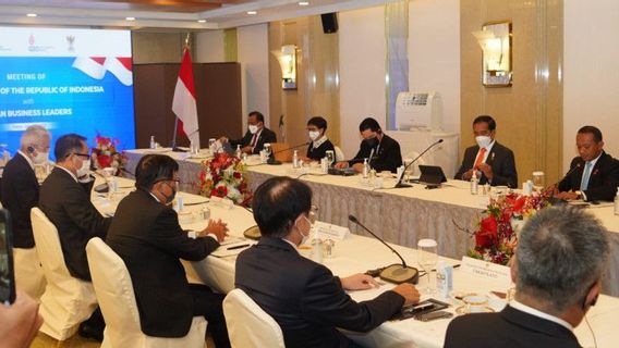 陪同佐科威参加在东京举行的2022年日本CEO会议，Bahlil：日本传达了75.4万亿印尼盾的投资利息