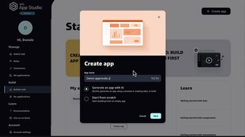 AWS Memperkenalkan App Studio, Alat GenAI untuk Buat Aplikasi Hanya dengan Perintah Teks
