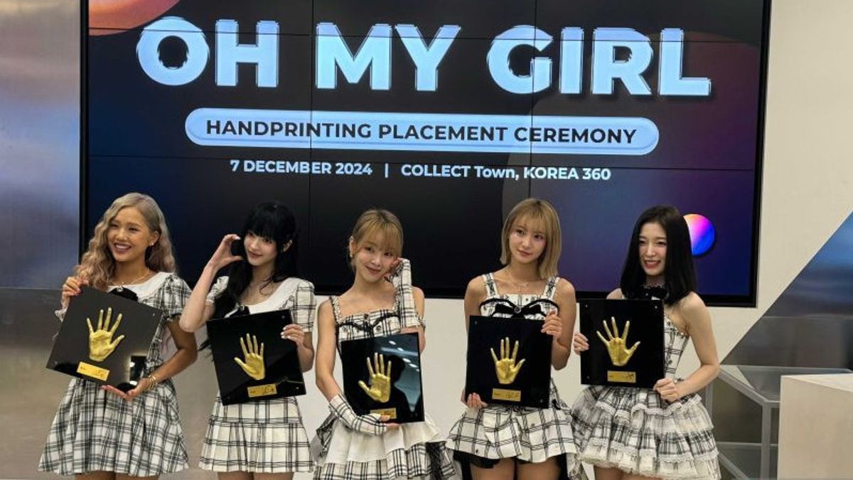 Oh My Girl Sukses Tampilkan Pesona di Anniversary ke-2 Korea 360 di Jakarta