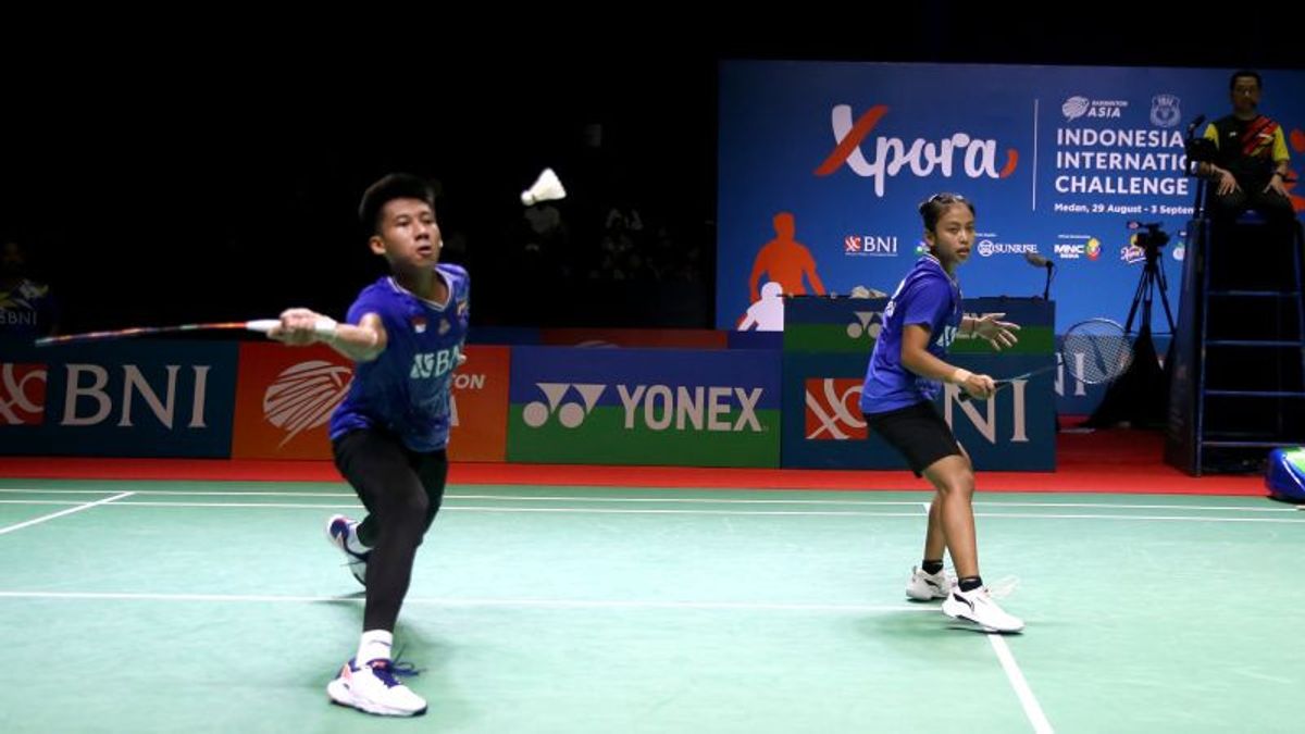 Marwan/Jessica Get Second Place In Xpora Indonesia International Badminton Tournament