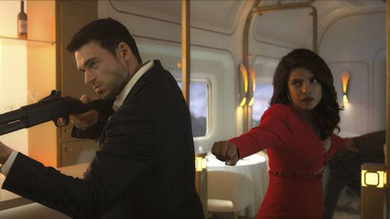 Richard Madden And Priyanka Chopra In Action In Citadel Series