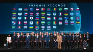 56 Negara Anggota Perjanjian Artemis Berkumpul, Bahas Masa Depan Eksplorasi Bulan dan Mars