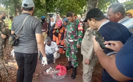 Jasad Bayi Usia 1 Hari Ditemukan Terbungkus Tas Merah di Jalur Sepeda Duren Sawit