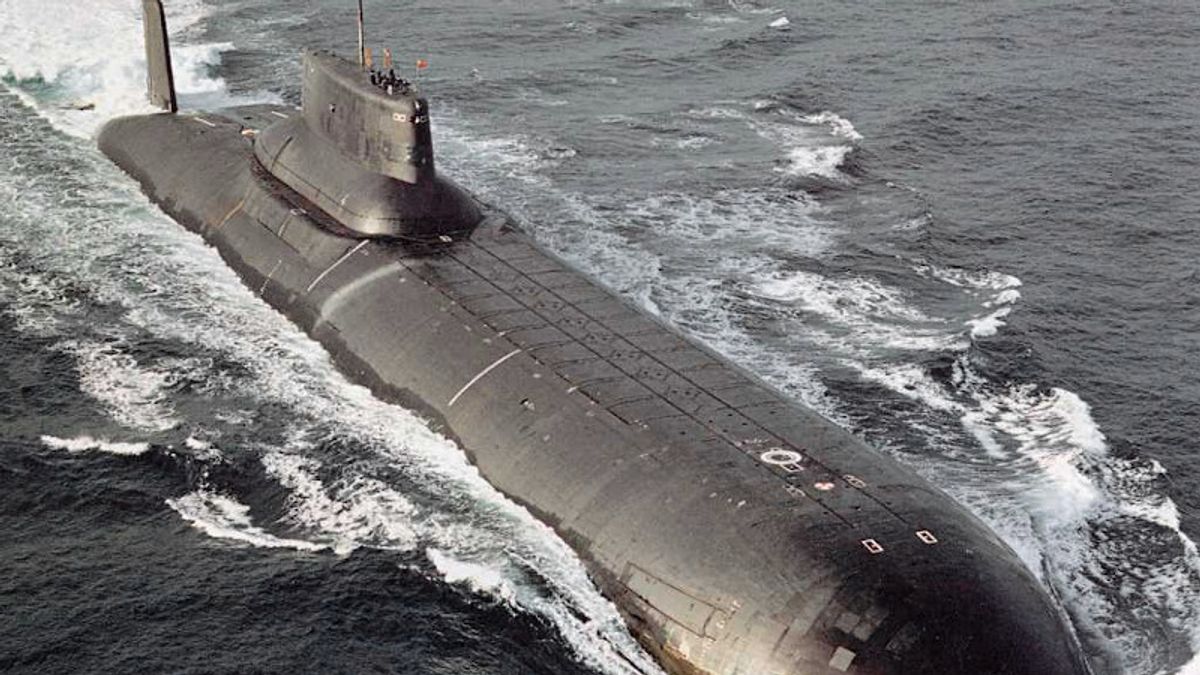 Mengenal Kapal Selam Terbesar di Dunia, Typhoon Class Milik Rusia
