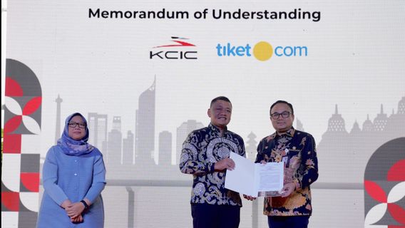 Kolaborasi Dalam Penjualan Tiket Kereta Cepat, Tiket.com Ingin Majukan Pariwisata RI