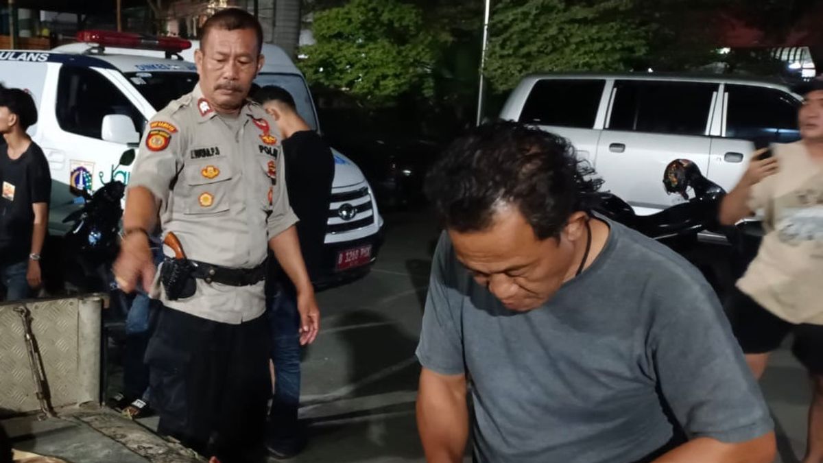 The Perpetrator Of The Stabbing Of The Fried Rice Driver In Cilincing Was Arrested While Hiding On Kelapa Dua Island