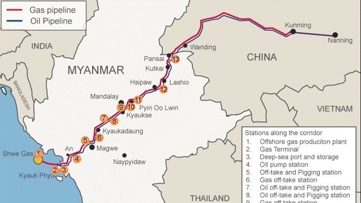 مطالبة النظام العسكري في ميانمار بحماية 1.5 مليار دولار من خطوط أنابيب النفط والغاز، الصين: مسؤولية مشتركة