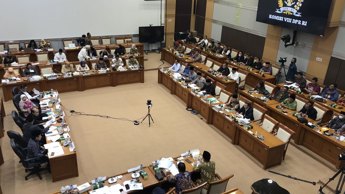 Komisi VIII DPR dan Menag Sepakat Biaya Haji 2023 Dibayar Sebesar Rp49,8 Juta per Jemaah