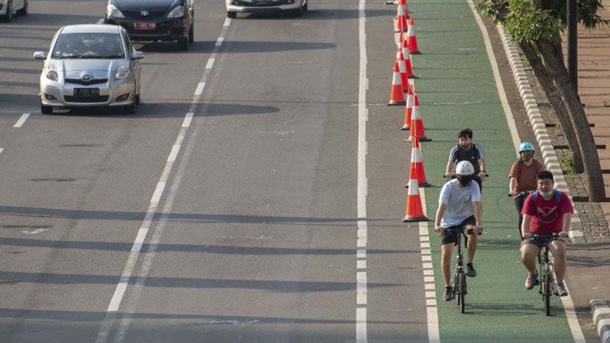 PDIPはDKI州政府がモノレルマンクラックポールに自転車道を建設することを提案しています