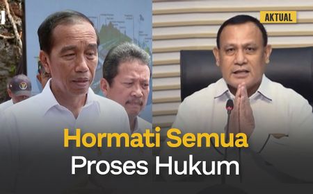 VIDEO: Ketua KPK Firli Bahuri Jadi Tersangka, Begini Kata Presiden Jokowi