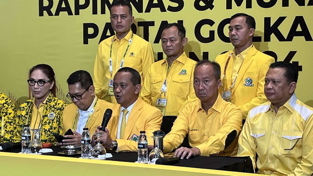 Bahlil Announces Golkar Core Structure, Agus Kartasasmita Becomes Chair Of The Board Of Trustees