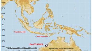 BMKG: Bibit Siklon Tropis 95S Pengaruhi Hujan Lebat di Banten-Jateng