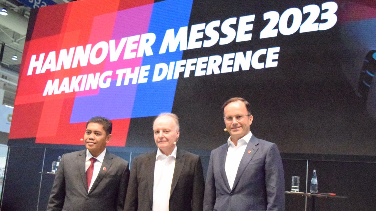 Berlangsung Sukses, Hannover Messe 2023 Membawa Dampak Positif bagi Indonesia