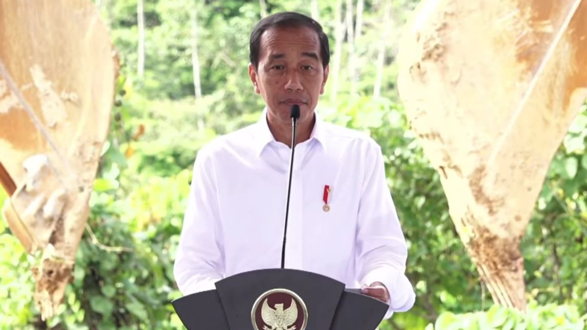 Avant la fin du bureau, Jokowi rappelle aux ministres de la Défense de l’Énergie et de l’Économie d’acheter la communauté indonésienne