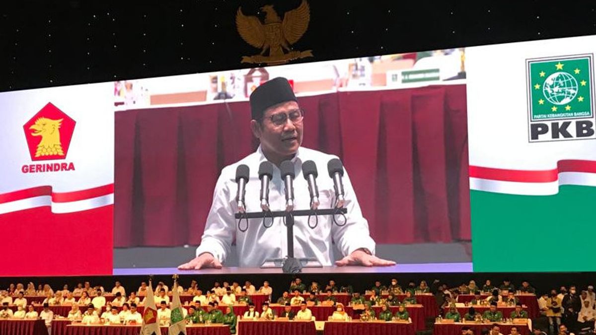 Grogi Pidato di Depan Ketum PKB, Prabowo Subianto: Gus Imin Ilmunya Apa?