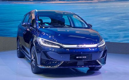 BYD Pastikan SPK Mobil Listrik Terbarunya M6 Terbanyak di GIIAS 2024