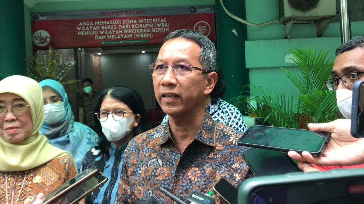 Acting Governor Heru Calls The DKI Jakarta Labkesda A PLACE For Referral To Examination Of Toxicology In Cases Of Fail In Accountable Systems
