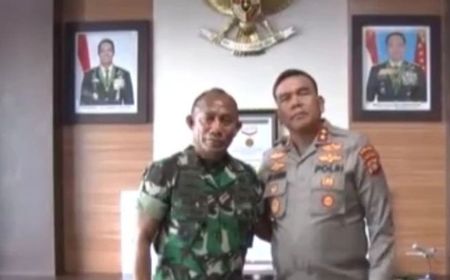 Viral Polisi Jilat Kue Ulang Tahun TNI, Kapolda Papua Barat Minta Maaf