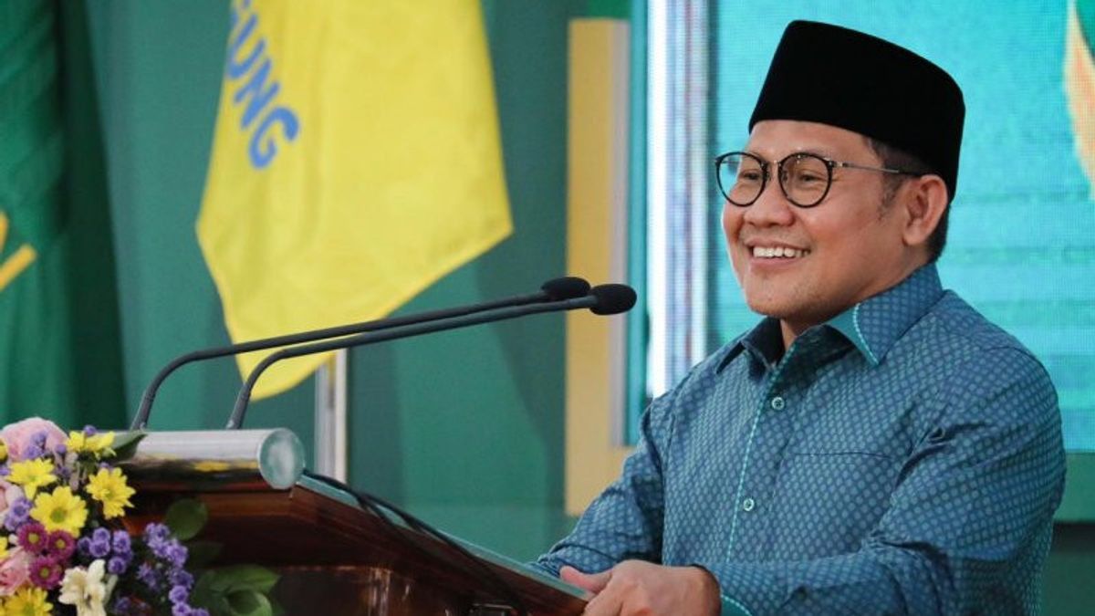 Muhaimin Cible PKB Pour être Dans Le Top 2 Lors De L’élection De 2024