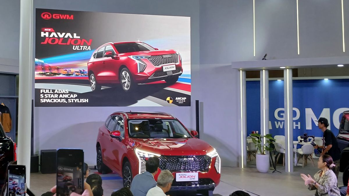 GWM在IIMS 2025上推出了Haval Jolion Ultra HEV。