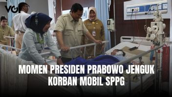 Prabowo大統領、コジャ病院のSPPG車事故の犠牲者を訪問