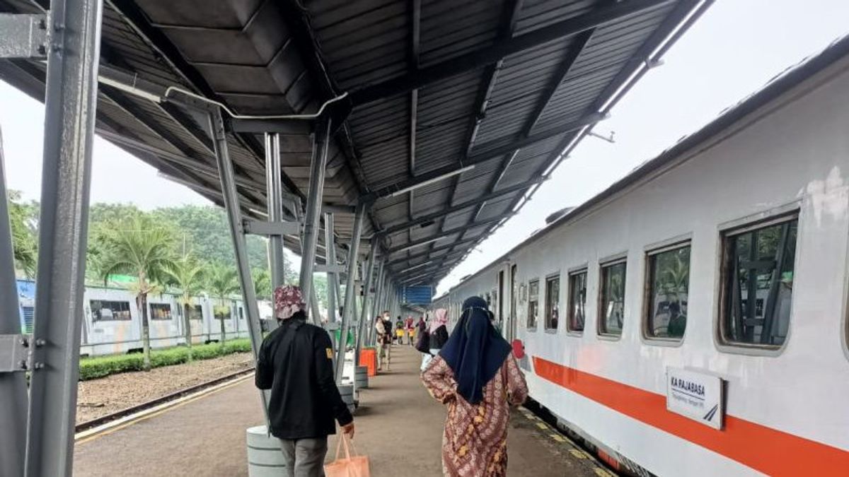 Had Disrupted Total Due To Accidents, Now Passenger Activities At Baturaja Station, South Sumatra Back To Normal
