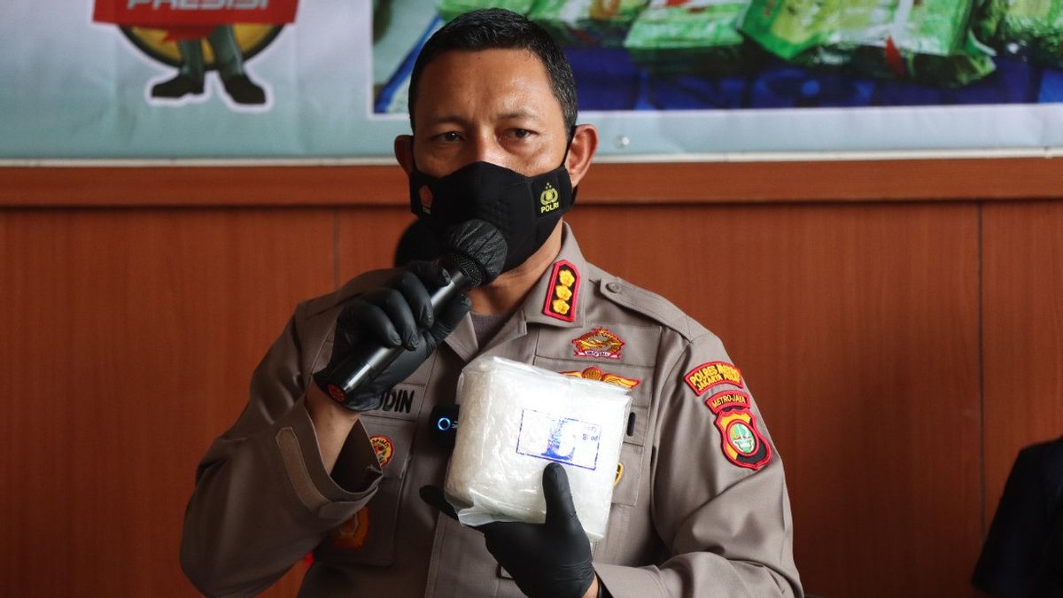 Central Jakarta Police Failed Circulation Of Drugs Worth Rp30 Billion With The Code 'Bird Carrying Methamphetamine'