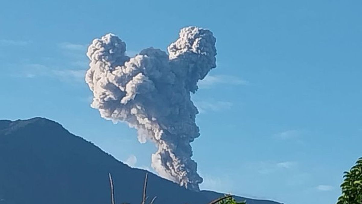 Gunung Marapi Sumbar Erupsi Pagi Ini, PVMBG Minta Pendaki Menjauh 3 Km dari Kawah Verbeek