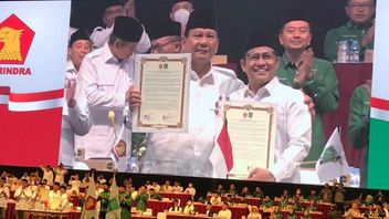 Seeing Clearly The Gerindra-PKB Coalition Contract: Prabowo And Cak Imin's Presidential And Vice Presidential Candidates Determined