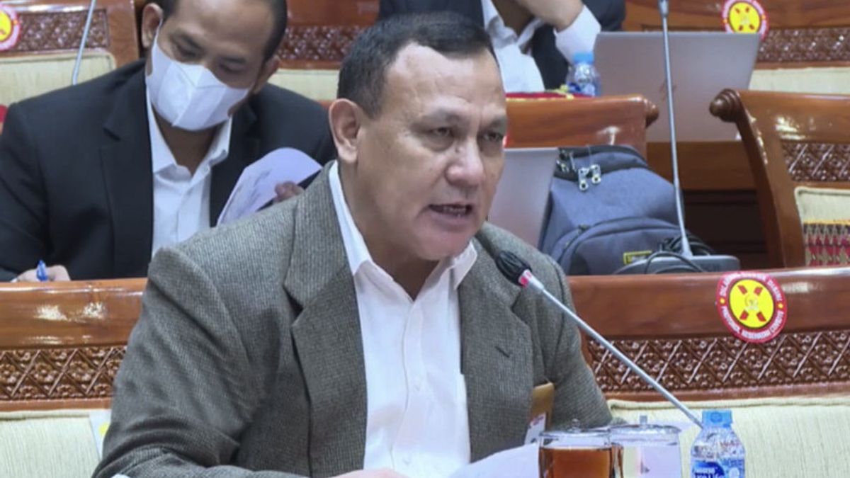 In Front Of Commission III Of The DPR, Chairman Of The Corruption Eradication Commission Firli Shows PNBP 2021 Exceeds Target, Deposits IDR 246 Billion To The State