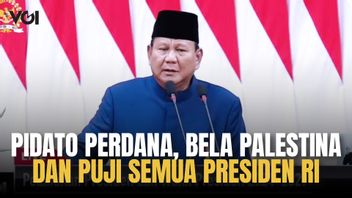 Pidato Perdana  Lengkap Presiden Prabowo Subianto, Bela Palestina dan Puji Semua Presiden RI