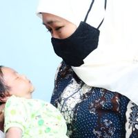 Doa Terbaik untuk Bayi Elzayn Virendra Rahman Putri Sertu Rusdiansyah Kru Nanggala-402 yang Gugur