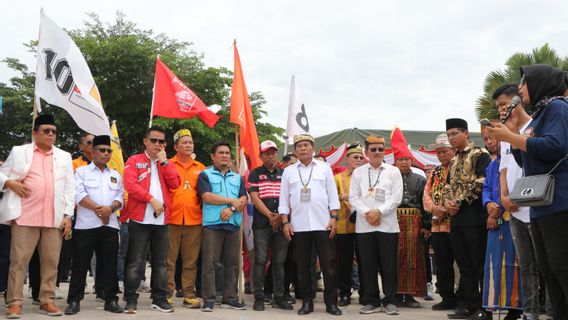 12 Political Parties And Thousands Of People Declaration Of Zainal-Inkong Ala's Victory