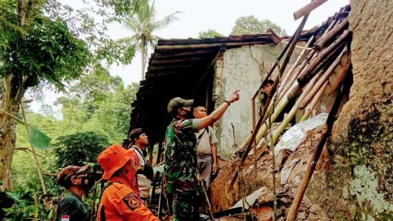 Angin Kencang dan Banjir Rusak Saluran Irigasi dan Rumah Warga di Dua Kecamatan di Sukabumi