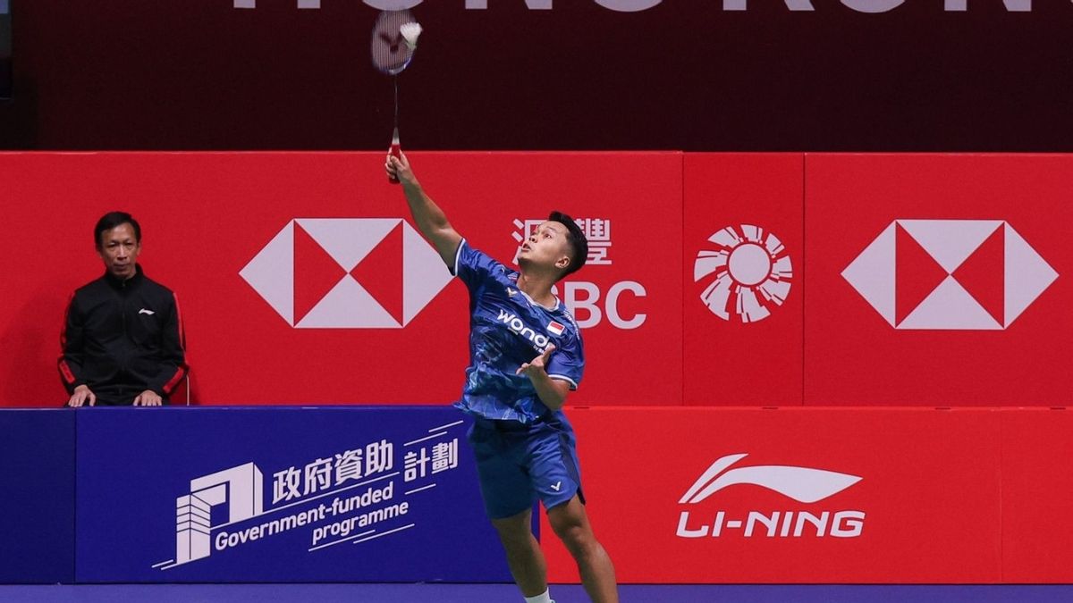 Hong Kong Open 2025 : La perte du ginting contre Popov