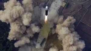 Nilai Rudal ICBM yang Diluncurkan Korea Utara Pekan lalu Bukan Hwasong-17 Tapi Hwasong-15, Ini Penjelasan Korea Selatan