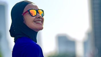 7 Beautiful Portraits Of Alya Rohali Wearing Outfit Sporty