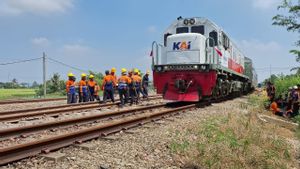 Jalur Kereta Api di Stasiun Pegadenbaru Subang Sudah Bisa Dilalui KA dengan Kecepatan Terbatas