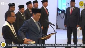 Thomas Djiwandono Resmi Dilantik jadi Deputi Gubernur BI