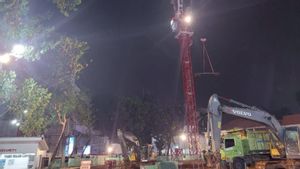 Hutama Karya Rampung Evakuasi Besi yang Jatuh di Jalur MRT ASEAN-Blok M