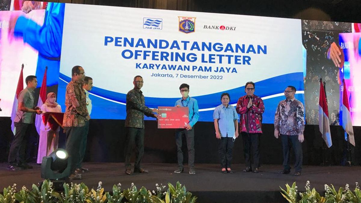 BUMD Collaboration, Bank DKI Expenditures For Payment Of Water Bills PAM Jaya To Pay Employees For Transfers Of Palyja-Aetra