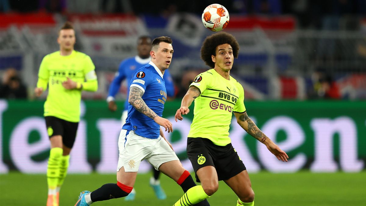  Hasil Liga Europa: Tanpa Haaland yang Cedera, Dortmund Dipermalukan Rangers 2-4