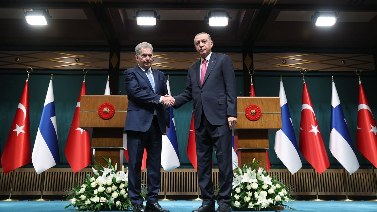 土耳其总统埃尔多安·雷斯图伊批准芬兰加入北约
