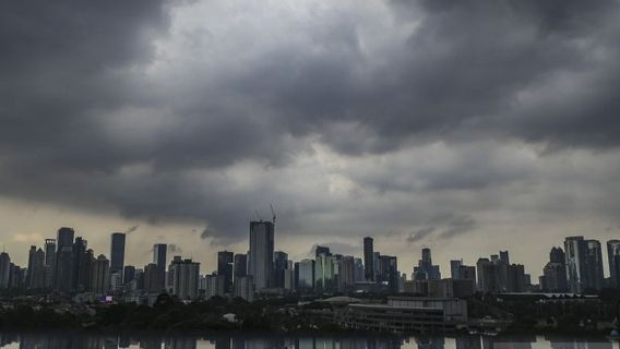 Plus Tard Dans La Journée, BMKG Prédit Des Zones De Pluie Dans Le Sud Et L’est De Jakarta Accompagnées De Foudre