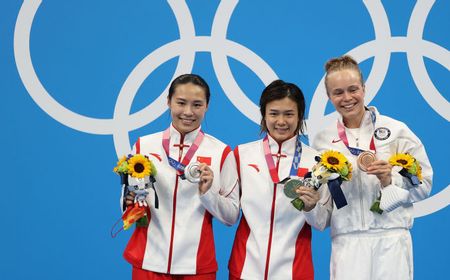 Atlet Loncat Indah China Ikuti Jejak Simone Biles Suarakan Isu Kesehatan Mental