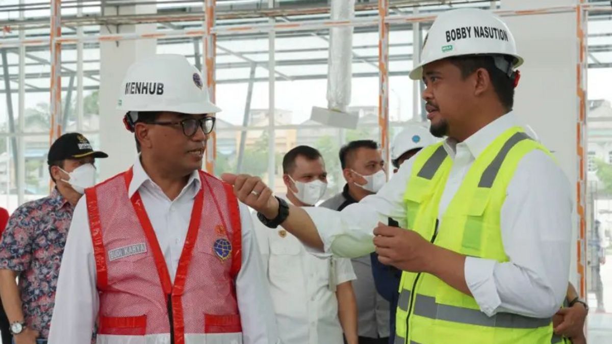Dampingi Menhub Tinjau Terminal Amplas Medan, Bobby Nasution Berharap Bisa Beroperasi Akhir Tahun